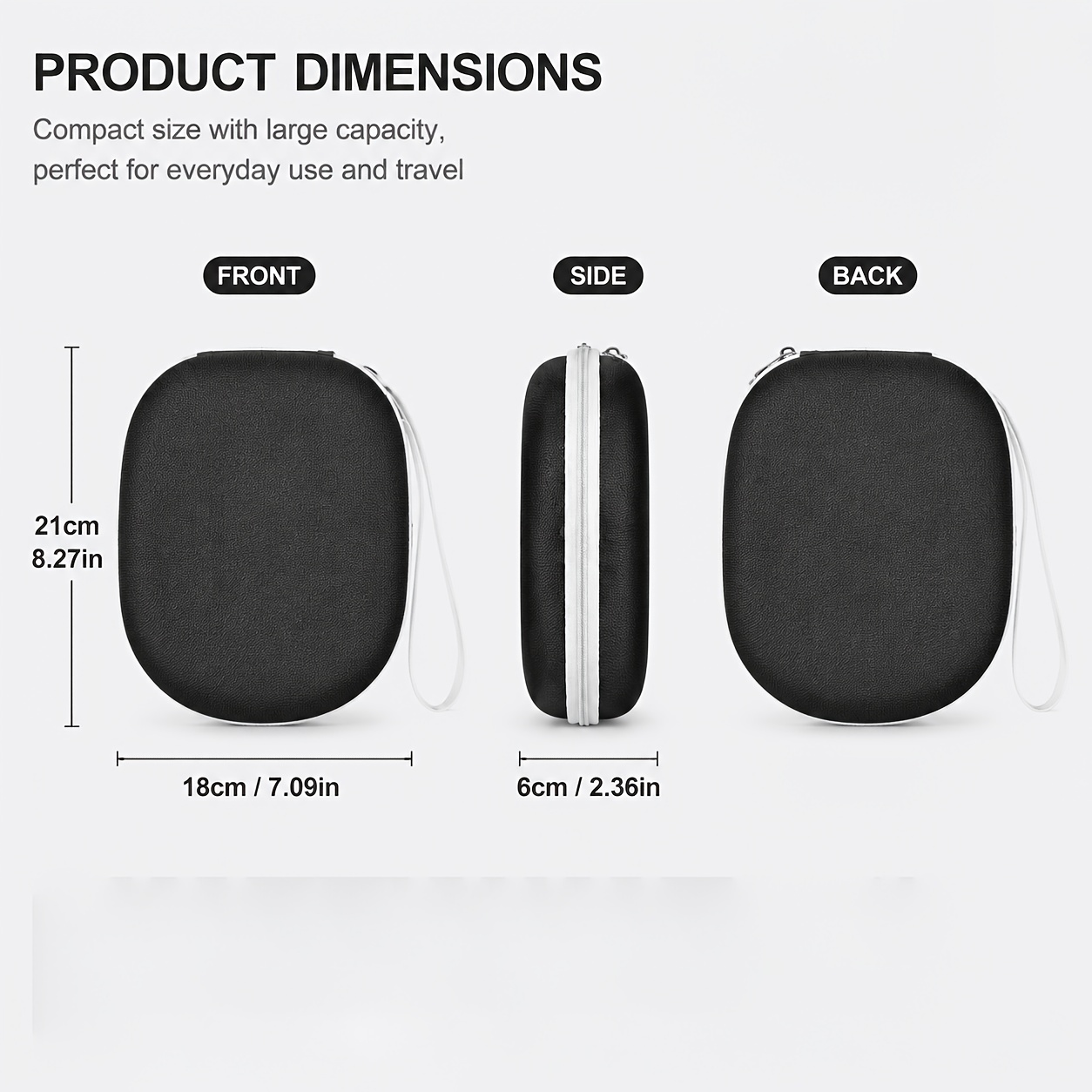 Portable Headphone Storage Cas - Headphone Case Hard 리뷰 및 가격