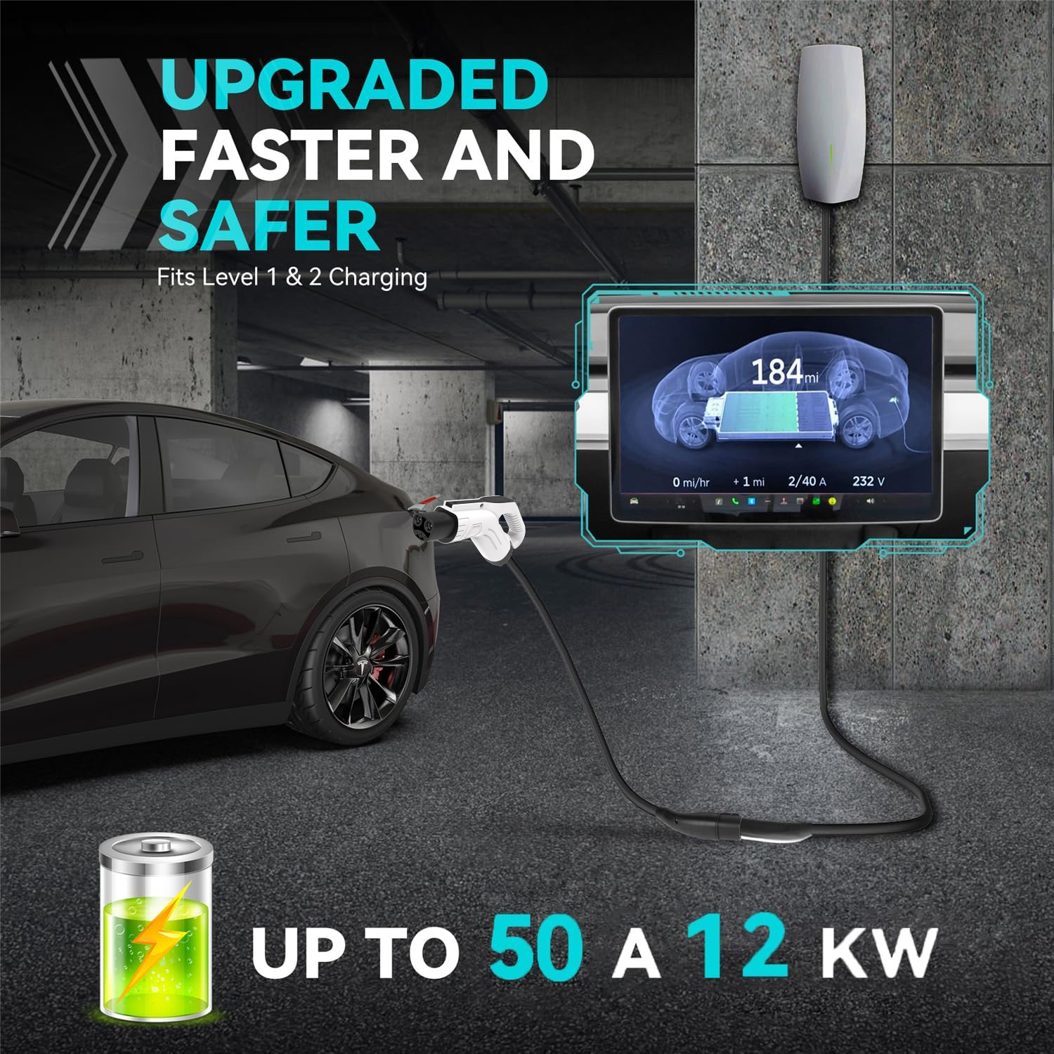 WUFEN Tesla Electric Vehicle C - Cable Extension 3.5 리뷰 및 가격