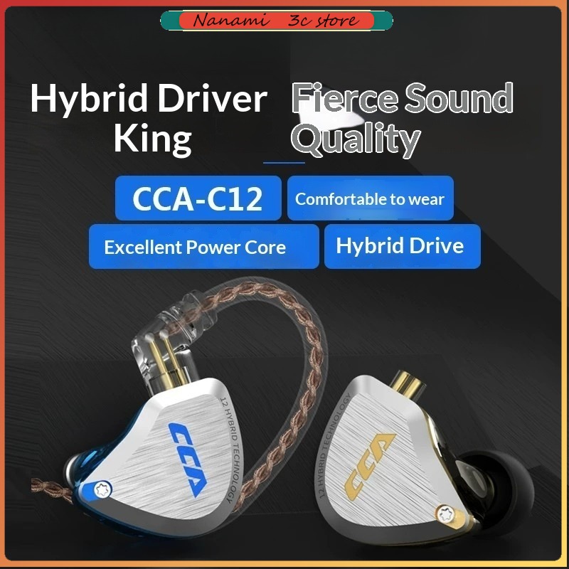 CCA C12 Earphones Hi-Fi Audiop - Audiophile Headphone Wired 리뷰 및 가격