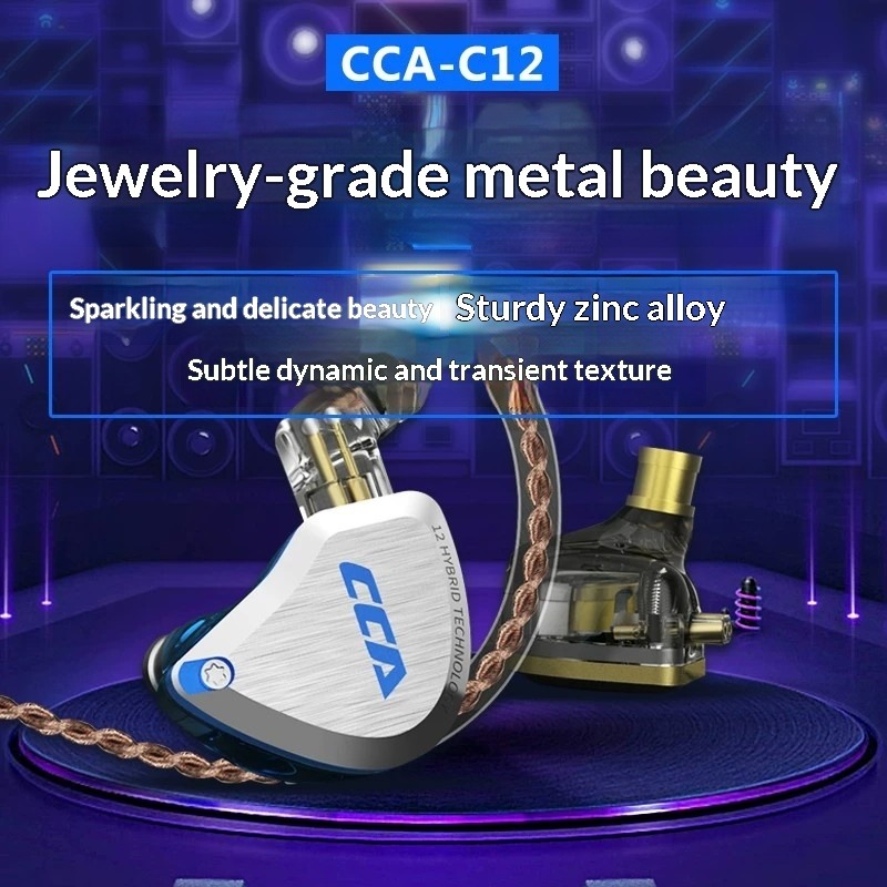 CCA C12 Earphones Hi-Fi Audiop - Audiophile Headphone Wired 리뷰 및 가격