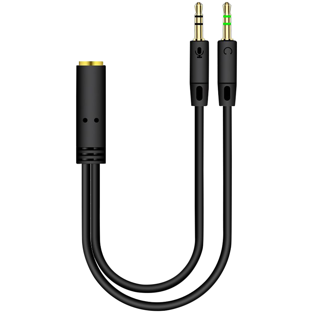 3.5mm Jack 2 Male To 1 Female  - Audio Splitter Y 리뷰 및 가격
