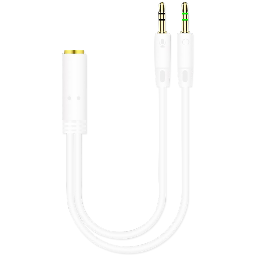3.5mm Jack 2 Male To 1 Female  - Audio Splitter Y 리뷰 및 가격