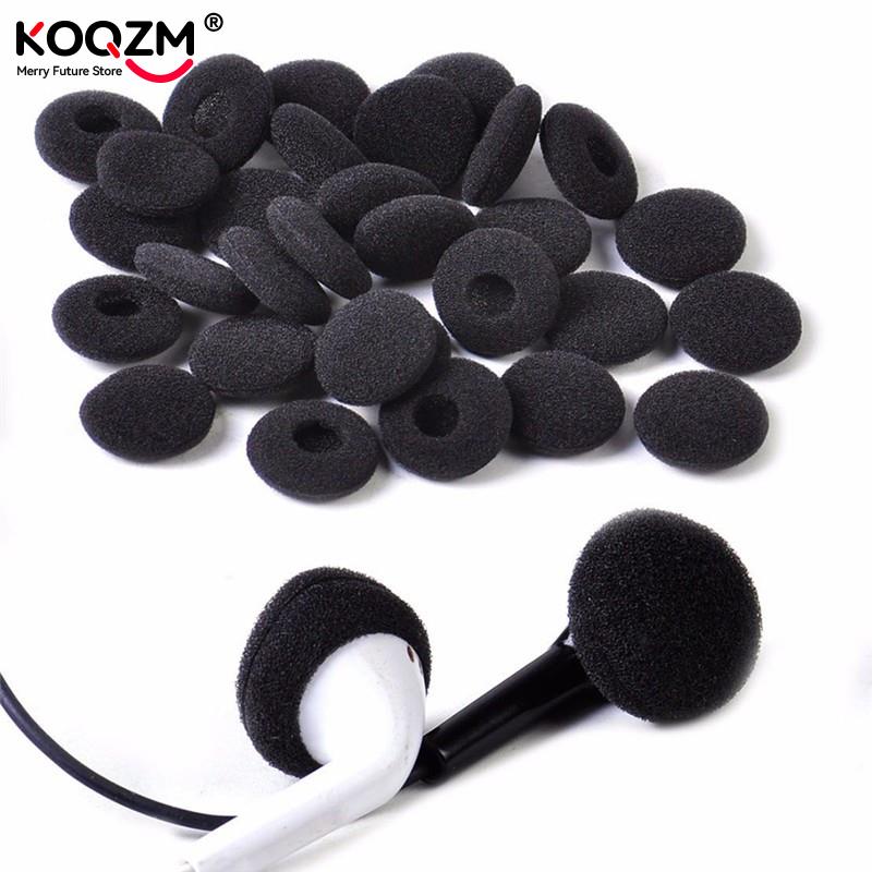 30pcs Sponge Covers Tips Black - Earphone Foam Tip 리뷰 및 가격