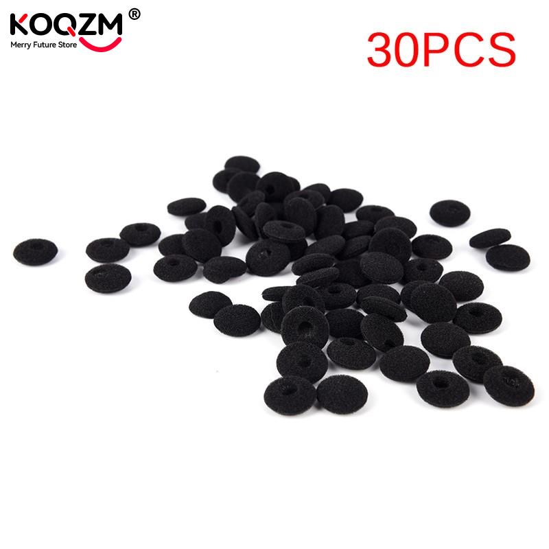30pcs Sponge Covers Tips Black - Earphone Foam Tip 리뷰 및 가격