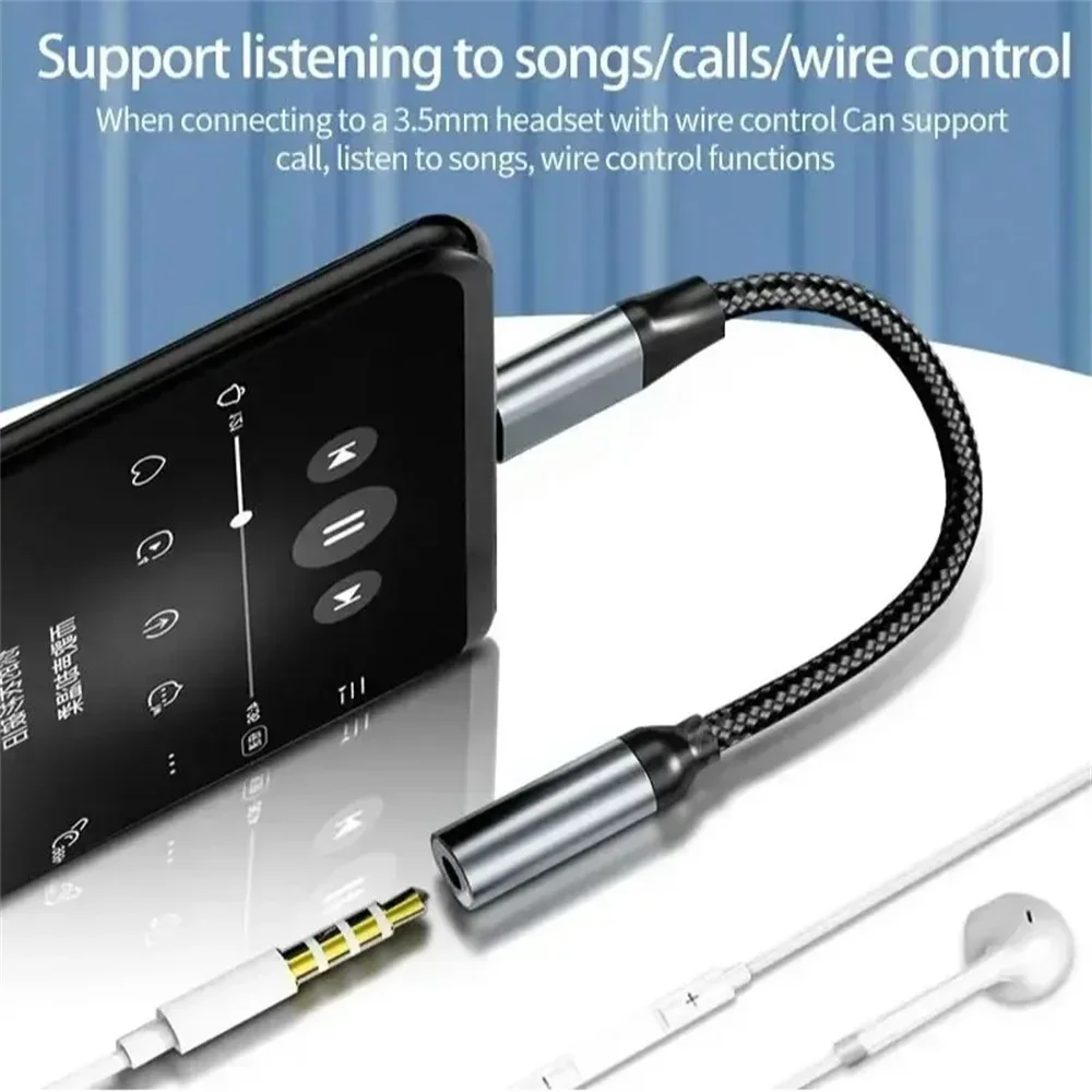 USB C 3.5mm Audio Adapter USB  - Audiophile Headphone Wired 리뷰 및 가격