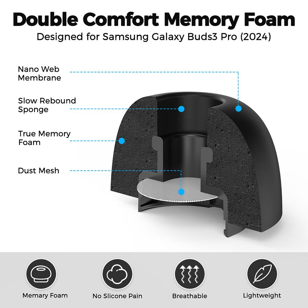 XDcase 4 Pairs Replacement Mem - Earphone Foam Tip 리뷰 및 가격