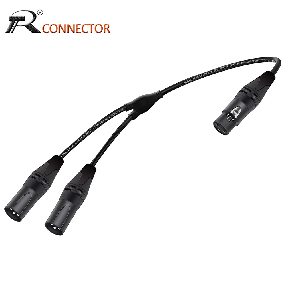 XLR Splitter Audio Cable,3Pins - Audio Splitter Y 리뷰 및 가격