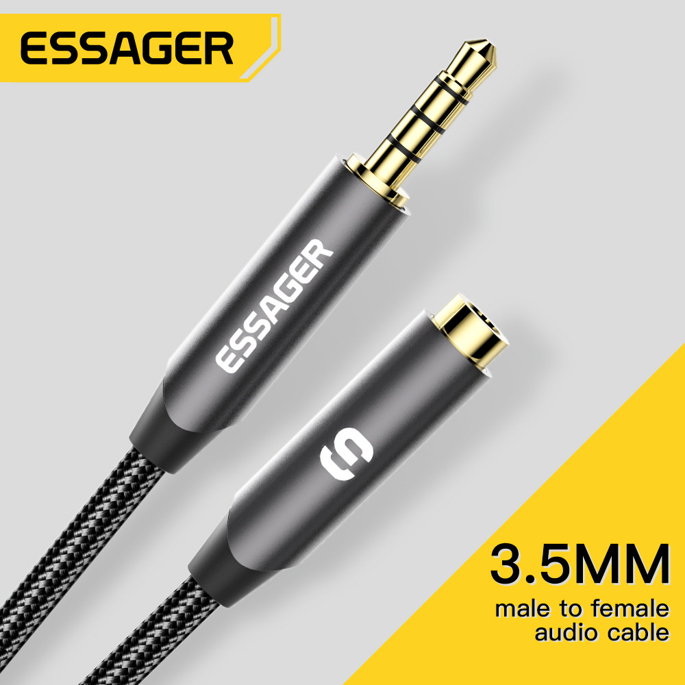 ESSAGER Headphone Extension Ca - Earphone Splitter Jack 리뷰 및 가격