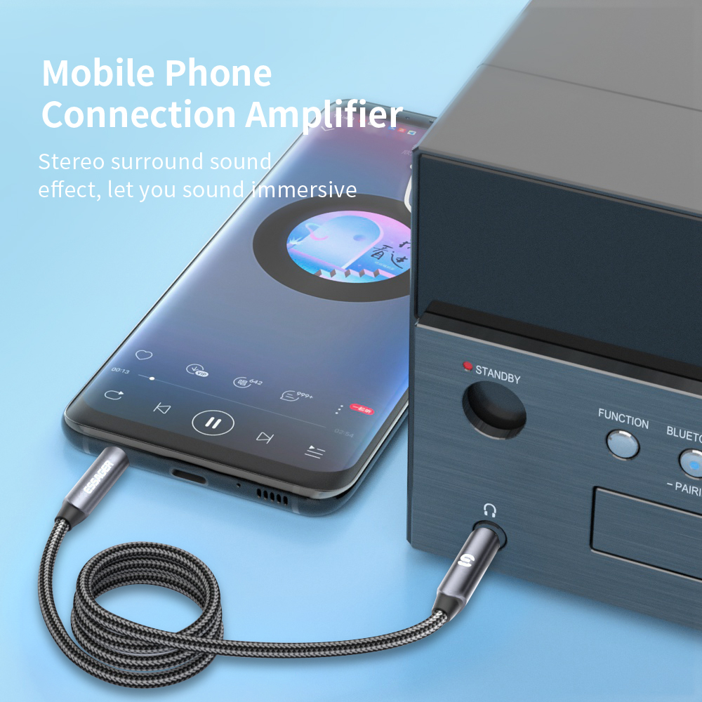 ESSAGER Headphone Extension Ca - Earphone Splitter Jack 리뷰 및 가격