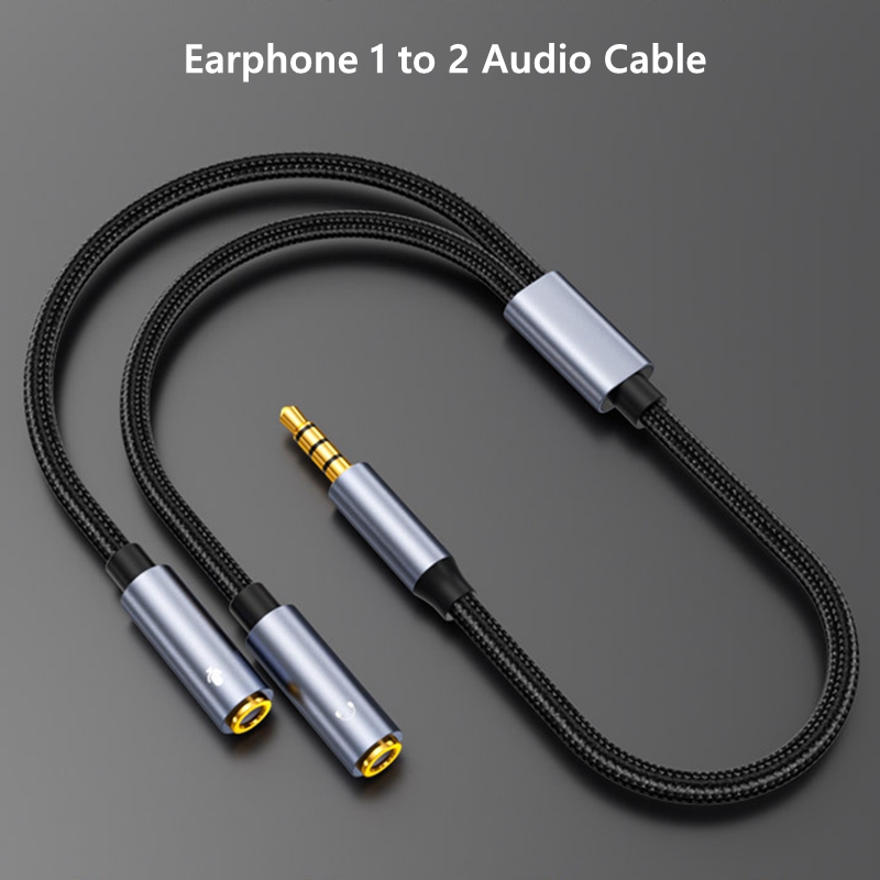3.5mm Jack Aux Audio Cable Mal - Earphone Splitter Jack 리뷰 및 가격