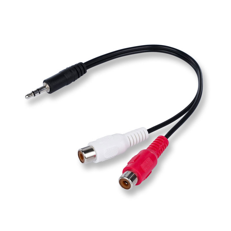 3.5 Jack Male to 2RCA 2AV Fema - Earphone Splitter Jack 리뷰 및 가격