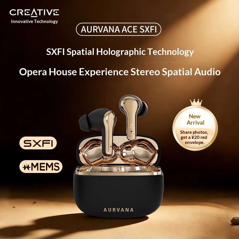 New Creative ACE SXFI TWS Earp - Noise Cancelling Headphone 리뷰 및 가격